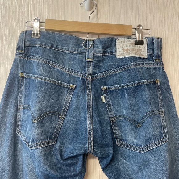 Levi's Eco 514 Slim Straight Jeans - Sustainable, Comfortable, and Stylish 31X32 - Picture 2 of 7